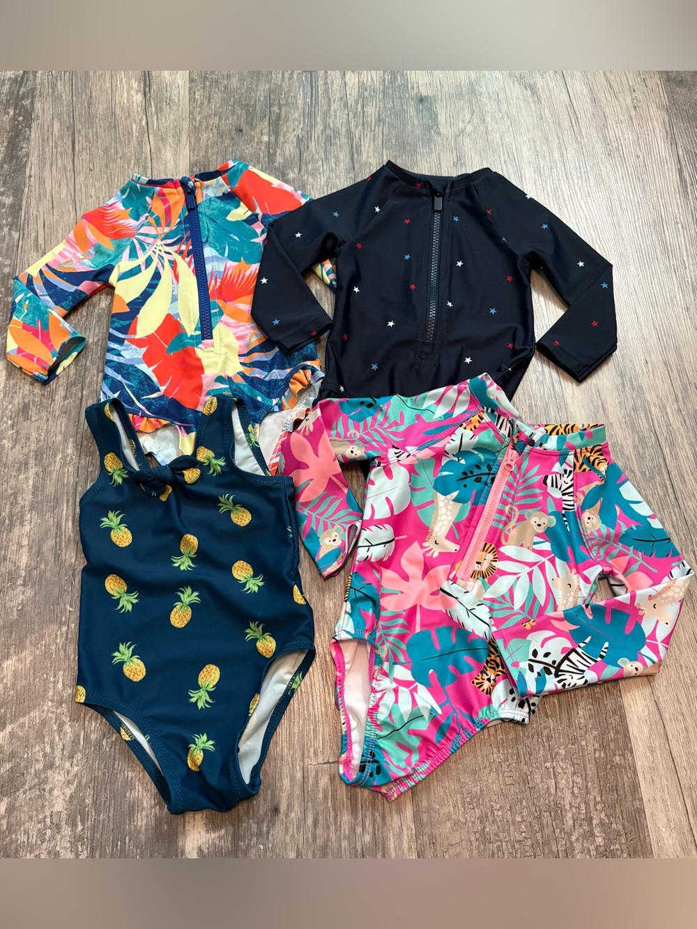 6-12 month swim suit bundle